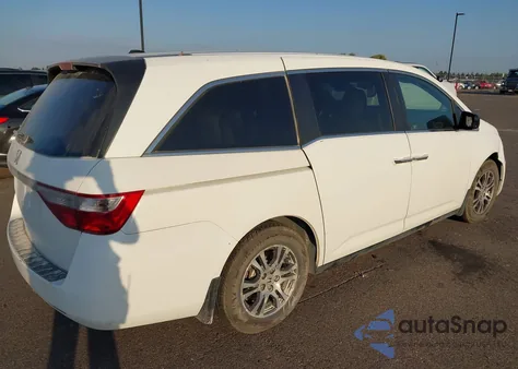 2011 Honda Odyssey Ex-L из США, поврежденный, VIN 5FNRL5H63BB002401